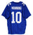 Eli Manning New York Giants Signed Autographed Blue #10 Custom Jersey PAAS COA