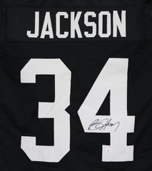 Bo Jackson Oakland Raiders Signed Autographed Black #34 Custom Jersey PAAS COA