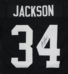 Bo Jackson Oakland Raiders Signed Autographed Black #34 Custom Jersey PAAS COA