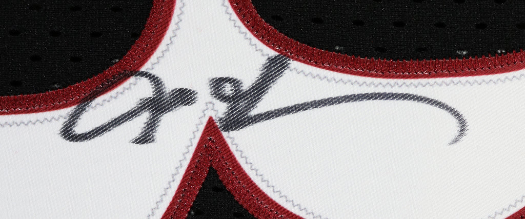 Allen Iverson Philadelphia 76ers Signed Autographed Black #3 Jersey –