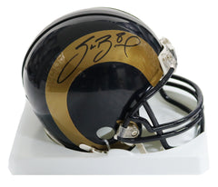Sam Bradford St. Louis Rams Signed Autographed Riddell Mini Helmet Leaf Authentics COA