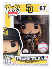Fernando Tatis Jr. San Diego Padres Signed Autographed MLB FUNKO POP #67 Vinyl Figure PAAS COA