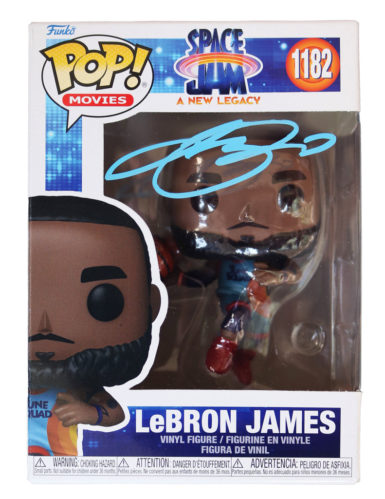 Lebron James Los Angeles Lakers Signed Autographed Space Jam FUNKO