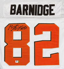 Gary Barnidge Cleveland Browns Signed Autographed White #82 Jersey Witnessed Global COA