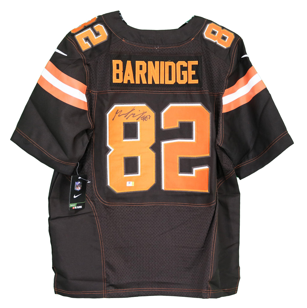 Gary Barnidge Cleveland Browns Signed Autographed Brown #82 Jersey