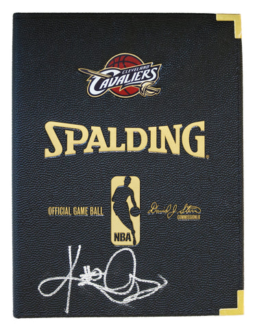 Kyrie Irving Cleveland Cavaliers Signed Autographed Cavs Spalding Portfolio Notebook