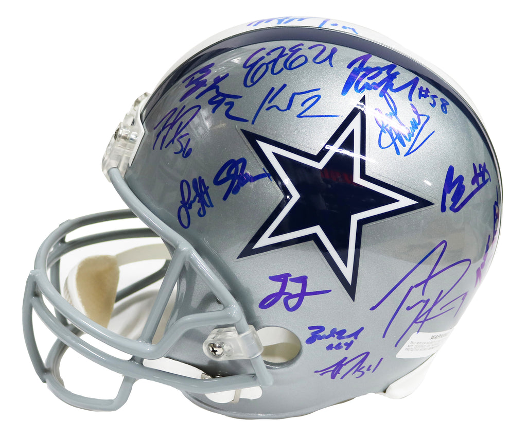 Tony Romo and Jason Witten Dallas Cowboys Autographed Riddell