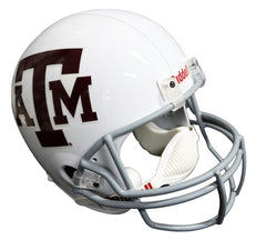 Texas A&M Aggies Riddell Full Size Deluxe Replica White Helmet