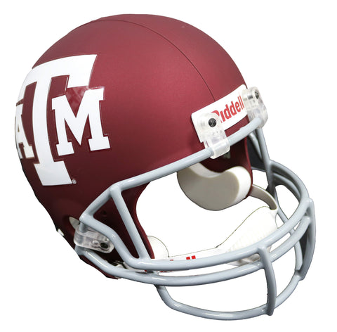 Texas A&M Aggies Riddell Full Size Deluxe Replica Maroon Helmet