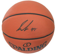 Luka Doncic Dallas Mavericks Signed Autographed Spalding Game Ball Series Basketball PAAS COA