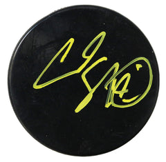 Adam Sandler Happy Gilmore Signed Autographed Hockey Puck Heritage Authentication COA with Display Holder