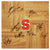 Syracuse Orange 2010-11 Team Signed Autographed Basketball Floorboard - Fab Melo Dion Waiters