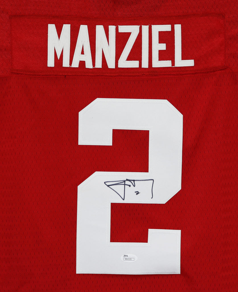 Johnny Manziel Cleveland Browns Autographed Practice Jersey JSA COA –
