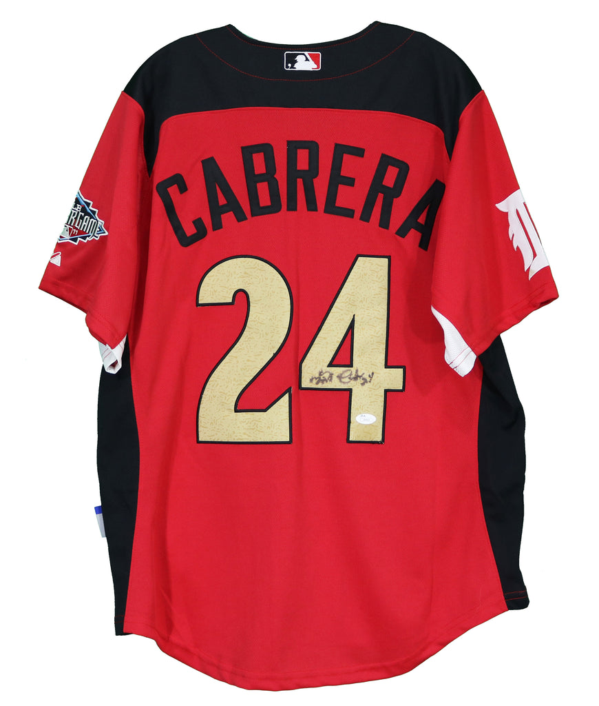 Miguel Cabrera Detroit Tigers Autographed 2011 All Star Jersey –