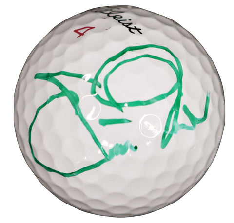 Thongchai Jaidee Signed Autographed Titleist Golf Ball with Display Holder