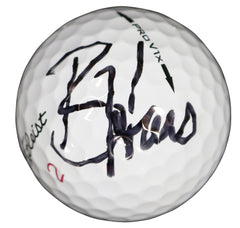 Bill Haas Signed Autographed Titleist Golf Ball with Display Holder