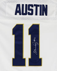 Stedman Bailey St. Louis Rams Signed Autographed White #11 Tavon Austin Jersey