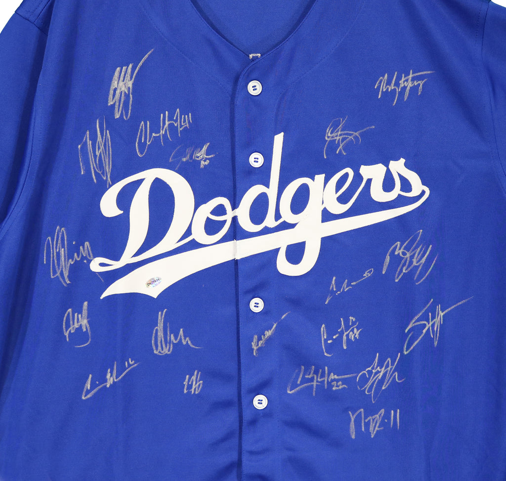 Custom Name Los Angeles Dodgers Blue Baseball Jersey - Kaiteez