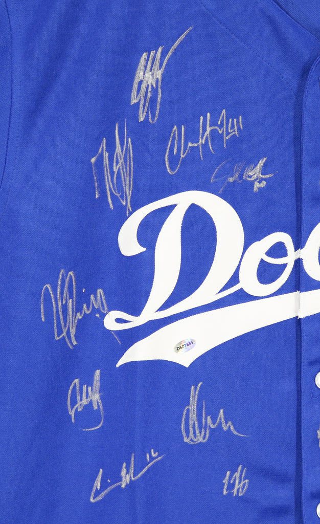 Clayton Kershaw Signed Autographed Jersey Los Angeles Dodgers Blue XL MLB  COA