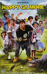 Adam Sandler and Carl Weathers Signed Autographed 17" x 11" Happy Gilmore Movie Poster Photo Heritage Authentication COA