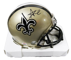 Alvin Kamara New Orleans Saints Signed Autographed Riddell Football Mini Helmet PAAS COA