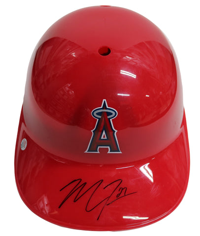 Mike Trout Los Angeles Angels Signed Autographed Full Size Souvenir Baseball Batting Helmet PAAS COA