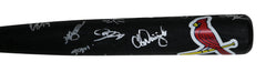 St. Louis Cardinals 2014 Team Signed Autographed Youth Black Baseball Bat Authenticated Ink COA Yadier Molina