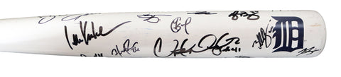 Detroit Tigers 2015 Team Signed Autographed Youth White Baseball Bat Authenticated Ink COA - Miguel Cabrera