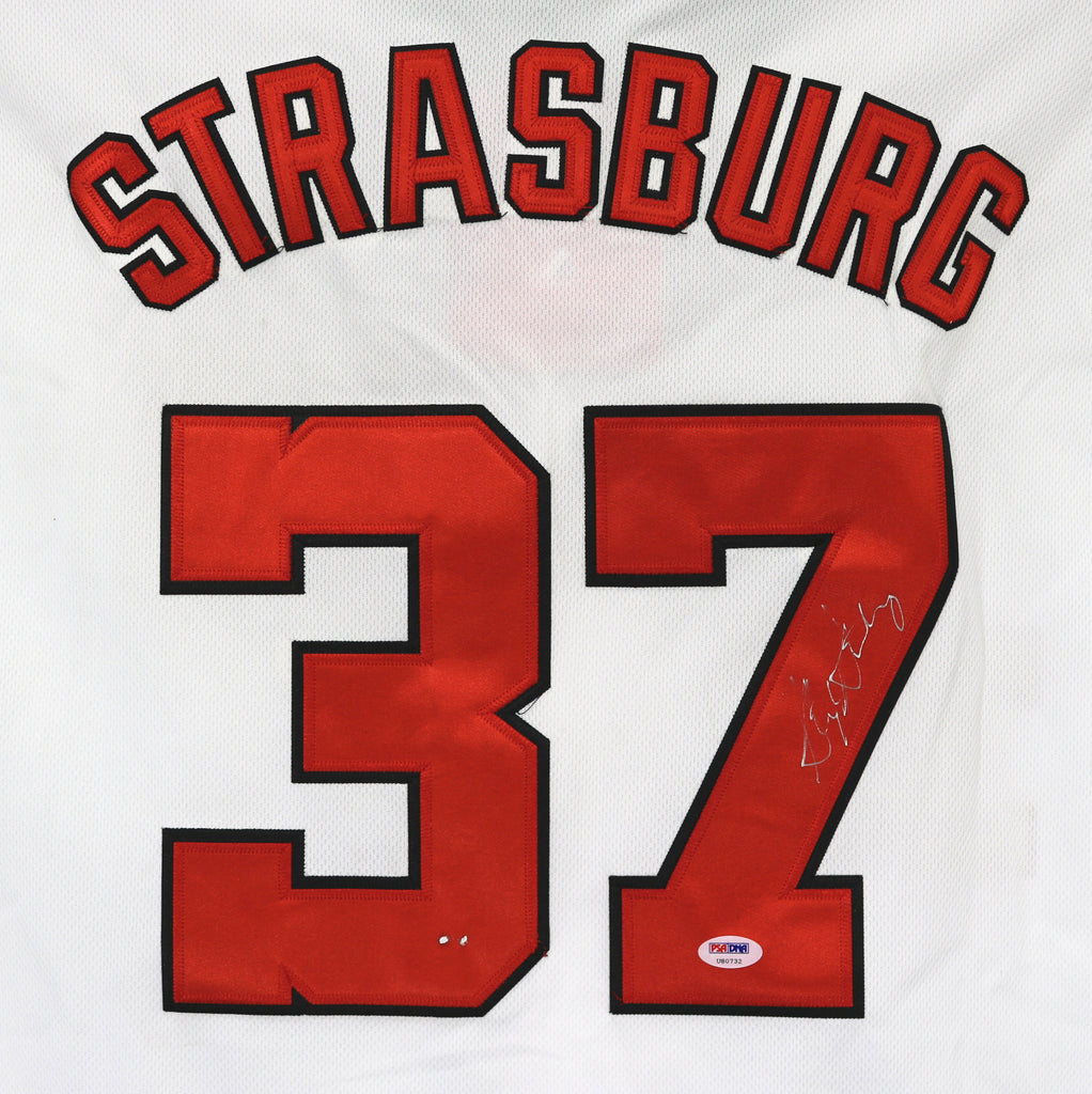 Stephen Strasburg Washington Nationals Signed Autographed Gray #37 Jersey  PSA COA at 's Sports Collectibles Store