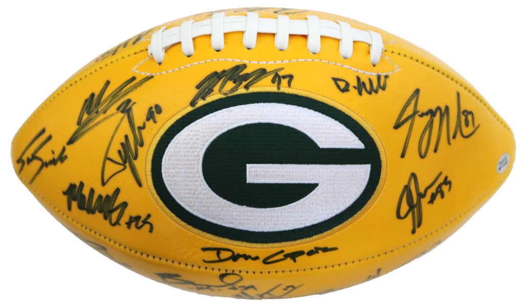 Aaron Rodgers Green Bay Packers Signed Autographed NFL Football HA COA –