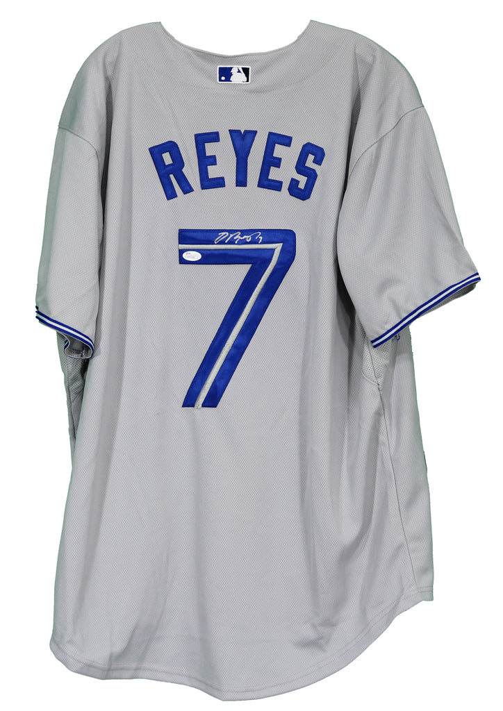 Jose Reyes Toronto Blue Jays Signed Autographed Gray #7 Jersey JSA COA –
