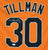 Chris Tillman Baltimore Orioles Signed Autographed Orange #30 Jersey JSA COA