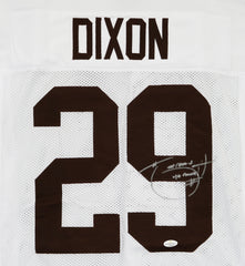 Hanford Dixon Cleveland Browns Signed Autographed White #29 Custom Jersey Five Star Grading COA