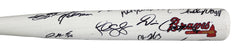 Atlanta Braves 2014 Signed Autographed Youth White Baseball Bat Authenticated Ink COA - Freddie Freeman