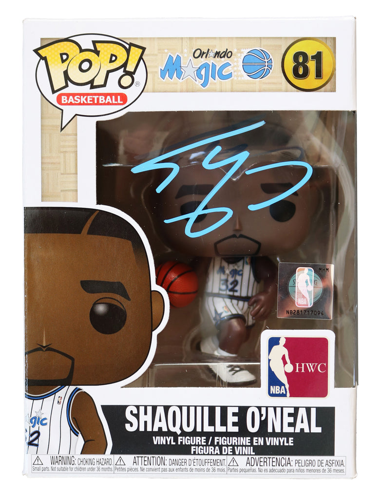 Shaquille O'Neal Orlando Magic Home Jersey #81 Pop Sports NBA  Legends Action Figure (Bundled with Ecotek Pop Protector to Protect Display  Box) : Sports & Outdoors