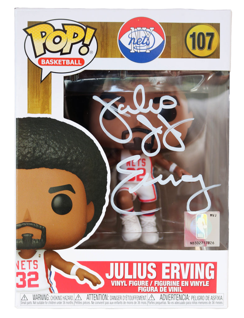 New Jersey Nets Julius Erving NBA Fan Apparel & Souvenirs for sale