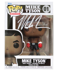 Mike Tyson Signed Autographed Boxing FUNKO POP #01 Vinyl Figure Heritage Authentication COA