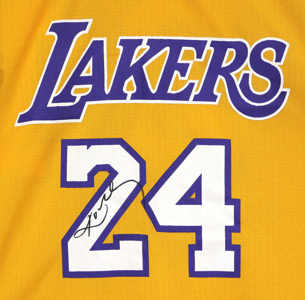 signed lakers jersey