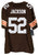 D'qwell Jackson Signed Autographed Cleveland Browns Brown #52 Jersey - DISCOLORATION