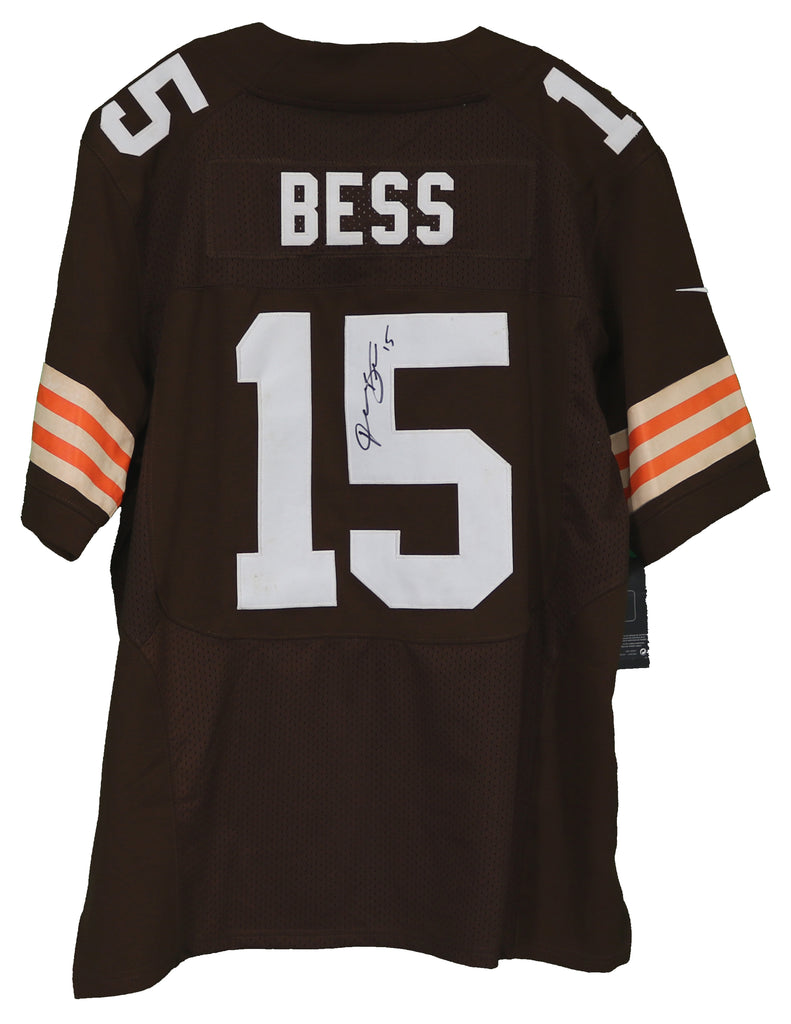 Devon Bess Autographed Signed Cleveland Browns Brown #15 Jersey –