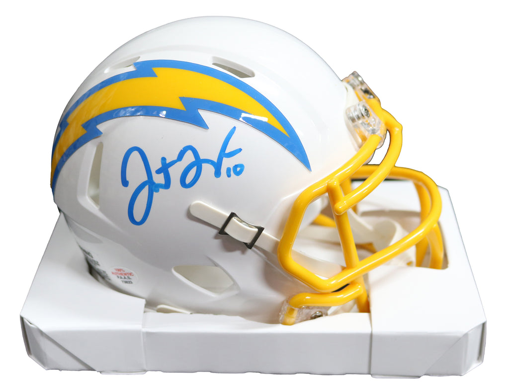 Schwartz Sports Memorabilia Justin Herbert Autographed Los Angeles Chargers Jersey