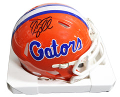Tim Tebow Florida Gators Signed Autographed Football Mini Helmet PAAS COA