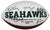 Seattle Seahawks 2014 Team Signed Autographed White Panel Logo Football Wilson Lynch Sherman PAAS Letter COA