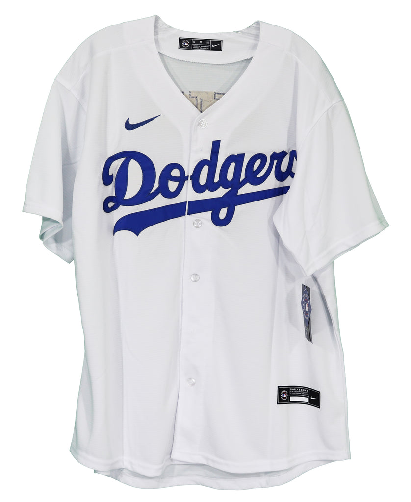 Mookie Betts Los Angeles Dodgers Unsigned Bats in White Jersey