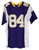 Randy Moss Minnesota Vikings Signed Autographed Purple #84 Custom Jersey Global COA