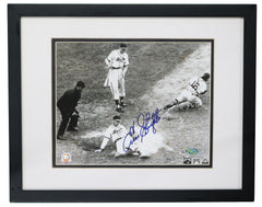 Enos Slaughter St. Louis Cardinals Signed Autographed 8" x 10" Framed Photo Steiner COA