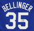 Cody Bellinger Los Angeles Dodgers Signed Autographed Blue #35 Custom Jersey PAAS COA