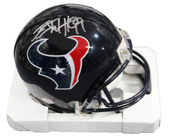 J.J. Watt Houston Texans Signed Autographed Riddell Football Mini Helmet PAAS COA