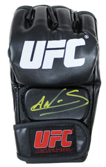 Amanda Nunes Signed Autographed MMA UFC Black Fighting Glove Five Star Grading COA