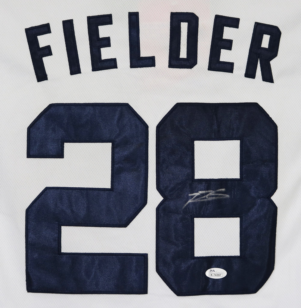 Prince Fielder Detroit Tigers Signed Autographed White Jersey JSA COA –